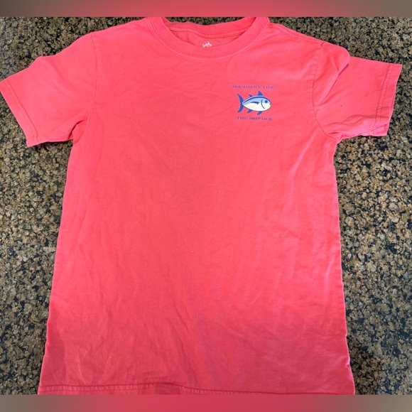Southern Tide T-shirt, youth Medium, coral - Picture 1 of 4